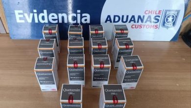 Photo of Aduana de Arica incauta 2,8 kilos de ketamina líquida en Chacalluta