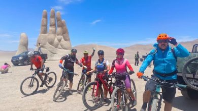 Photo of Equipo ciclista Ryabike realizó travesía de 134 kilómetros ida y vuelta a la Mano del Desierto