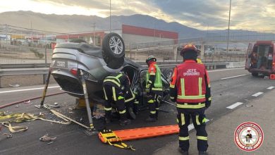 Photo of Triple colisión ruta 1 deja 3 heridos de consideración