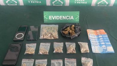 Photo of OS7 carabineros los pilló infraganti comercializando droga en las calles de Calama