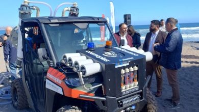 Photo of Vehículo especializado en desalinización de agua de mar realizó prueba en Playa de La Serena