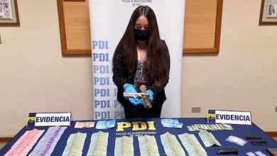 Photo of Delincuente fue detenido con arma, droga y municiones en campamento de Antofagasta