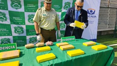 Photo of Nueva incautación en La Negra: banda fue capturada con 55 kilos de cocaína y marihuana