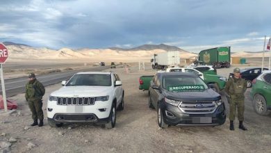 Photo of En controles carreteros carabineros del Retén Alemania detiene a seis personas
