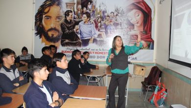 Photo of Estudiantes de la Brigada Ambiental del Colegio Don Bosco participan de charla con experta de Minera El Abra