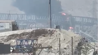 Photo of ACTUALIZA: Camión Copec cargado de combustible se incendió cuando descagaba en la Fundición de Chuquicamata