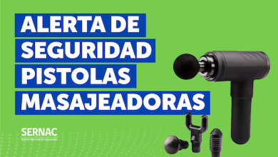 Photo of SERNAC EMITE ALERTA PARA PISTOLAS DE MASAJES POR RIESGO DE SEGURIDAD
