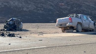 Photo of Dos mujeres fallecidas en colisión de camionetas ruta B 710