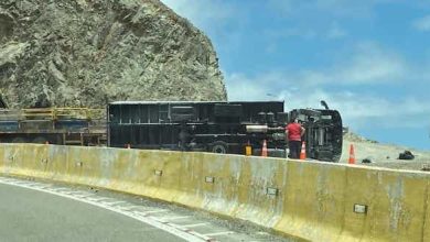 Photo of Camión volcó en ruta B-710 Paposo