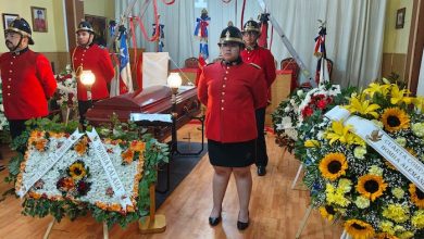 Photo of Con los más altos honores bomberos de Calama despide  a Lisandro González