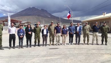 Photo of A dos años del Sistema Frontera Norte: Delegada Karen Behrens visitó Ollagüe y se reunió con el Jefe del Área Fronteriza de la región