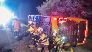 Photo of 1 muerto y 28 heridos al volcar bus