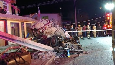 Photo of 1 muerto y heridos en accidente Hurtado de Mendoza