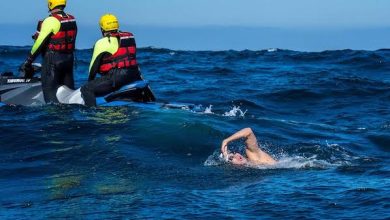 Photo of Lo logró: Sebastián González nadó 23 km y se preparó para el Canal de la Mancha