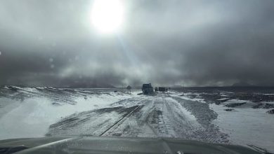 Photo of Varios vehículos atrapados en ruta a Jama por temporal de nieve