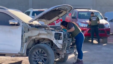 Photo of Cae peligrosa banda en Calama. Tenían acopio de autos robados, armamento y municiones