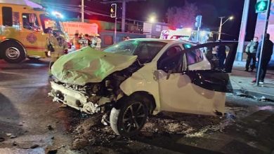 Photo of 5 personas heridas tras fuerte colisión en Prat con Granaderos
