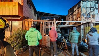 Photo of Incendio de vivienda en sector poniente de Calama