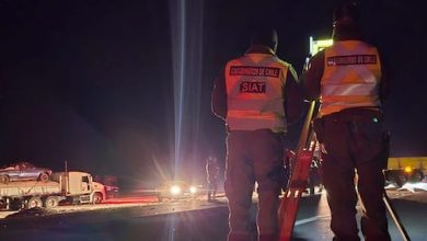 Photo of Dos fallecidos en colisión entre camión y camioneta ruta 5 norte María Elena