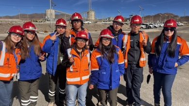 Photo of Nuevos estudiantes en práctica del Colegio Técnico Don Bosco de Calama ingresan a Minera El Abra