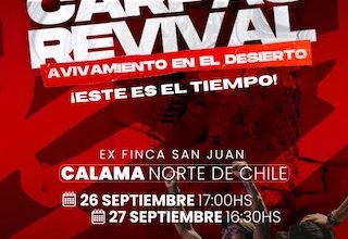 Photo of Se realizará gran evento evangelístico cuyo objetivo es abrir el despertar del Espíritu Santo en los corazones de los calameños.