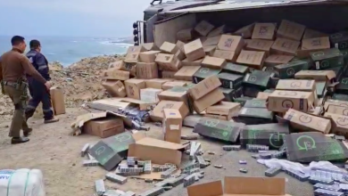 Photo of CARABINEROS INCAUTA MÁS DE 1 MILLÓN DE CAJETILLAS DE CIGARRILLOS DE CONTRABANDO