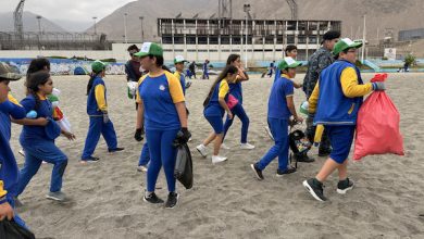 Photo of Estudiantes de Tocopilla protagonizan jornada de limpieza de playas