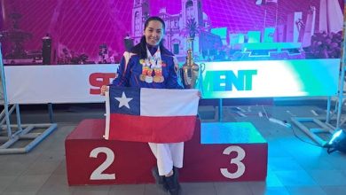 Photo of Tras vencer al cáncer joven serenense conquista dos medallas de oro en campeonato internacional de karate