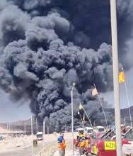 Photo of Lomas Bayas controla incendio en patio de residuos sin afectar la seguridad y sus operaciones