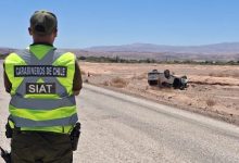 Photo of Un muerto en accidente tránsito en San Pedro de Atacama