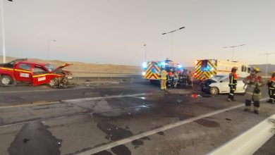 Photo of Un muerto y un lesionado deja choque frontal de auto con camioneta en Avenida Circunvalación de Calama