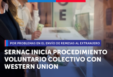 Photo of SERNAC INICIÓ PROCEDIMIENTO VOLUNTARIO COLECTIVO CON WESTERN UNION POR PROBLEMAS EN EL ENVÍO DE REMESAS AL EXTRANJERO