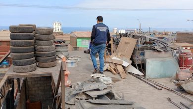 Photo of Cursan sumario a taller mecánico que acumulaba neumáticos y sustancias peligrosas en el techo