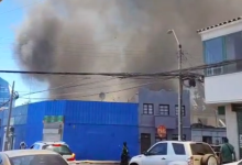 Photo of Última Hora: Incendio de proporciones en tienda de ropa americana La Conveniencia