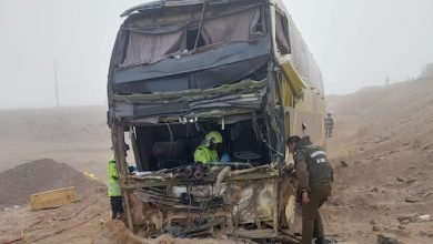 Photo of ACTUALIZA: TRAGEDIA CARRETERA RUTA 5 NORTE DEJA 4 MUERTOS 15 HERIDOS