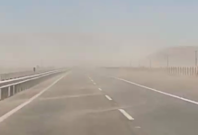 Photo of Fuerte contaminación por polvo en suspensión en la ruta 5 norte ex mina Mantos Blancos Capston Cooper