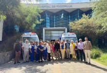 Photo of Gobernador Regional entregó cinco nuevas ambulancias para el hospital comunitario Marcos Macuada de Tocopilla