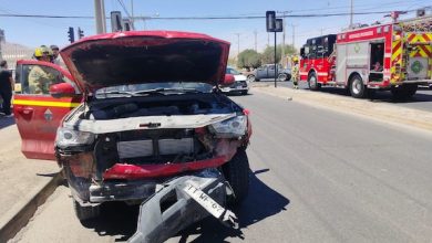 Photo of Colisionan camionetas en Granaderos con Huitiquina dejando a infantes lesionados