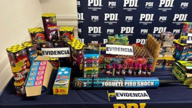 Photo of PDI Calama retira del mercado fuegos artificiales ilegales avaluados en $6 millones