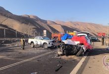Photo of Un fallecido y 4 heridos en brutal colisión frontal en ruta B400