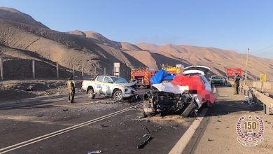Photo of Un fallecido y 4 heridos en brutal colisión frontal en ruta B400