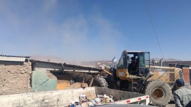 Photo of Municipalidad destruye la casa narco Nº 28 en la población Independencia de Calama