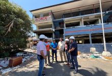 Photo of AUTORIDADES DE VIVIENDA, VECINOS Y EMPRESA, REALIZARON  INSPECCIÓN PARA DEMOLICIÓN DE EX EDIFICIO SERVIU