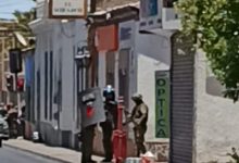 Photo of Fuerte operativo policial realizó carabineros en pleno centro de Calama por supuesta bomba