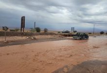 Photo of Torrencial lluvia en San Pedro de Atacama inundó calles