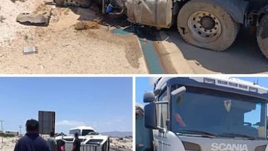 Photo of Brutal colisión de camión con vehículo menor deja un fallecido y 3 heridos graves