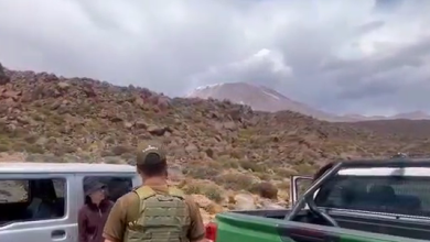 Photo of Volcán Lascar con pulso eruptivo en comu a de San Pedro de Atacama
