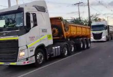 Photo of MARCHA DE CAMIONEROS POR CALLES DE CALAMA POR DESALOJOS DEL PARQUE INDUSTRIAL