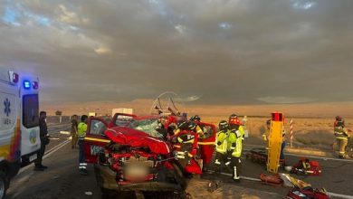Photo of Camión brasileño chocó camioneta dejando 4 trabajadores heridos