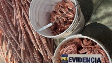 Photo of PDI recupera cuatro toneladas de cable de cobre sustraídas desde faena minera en Sierra Gorda
